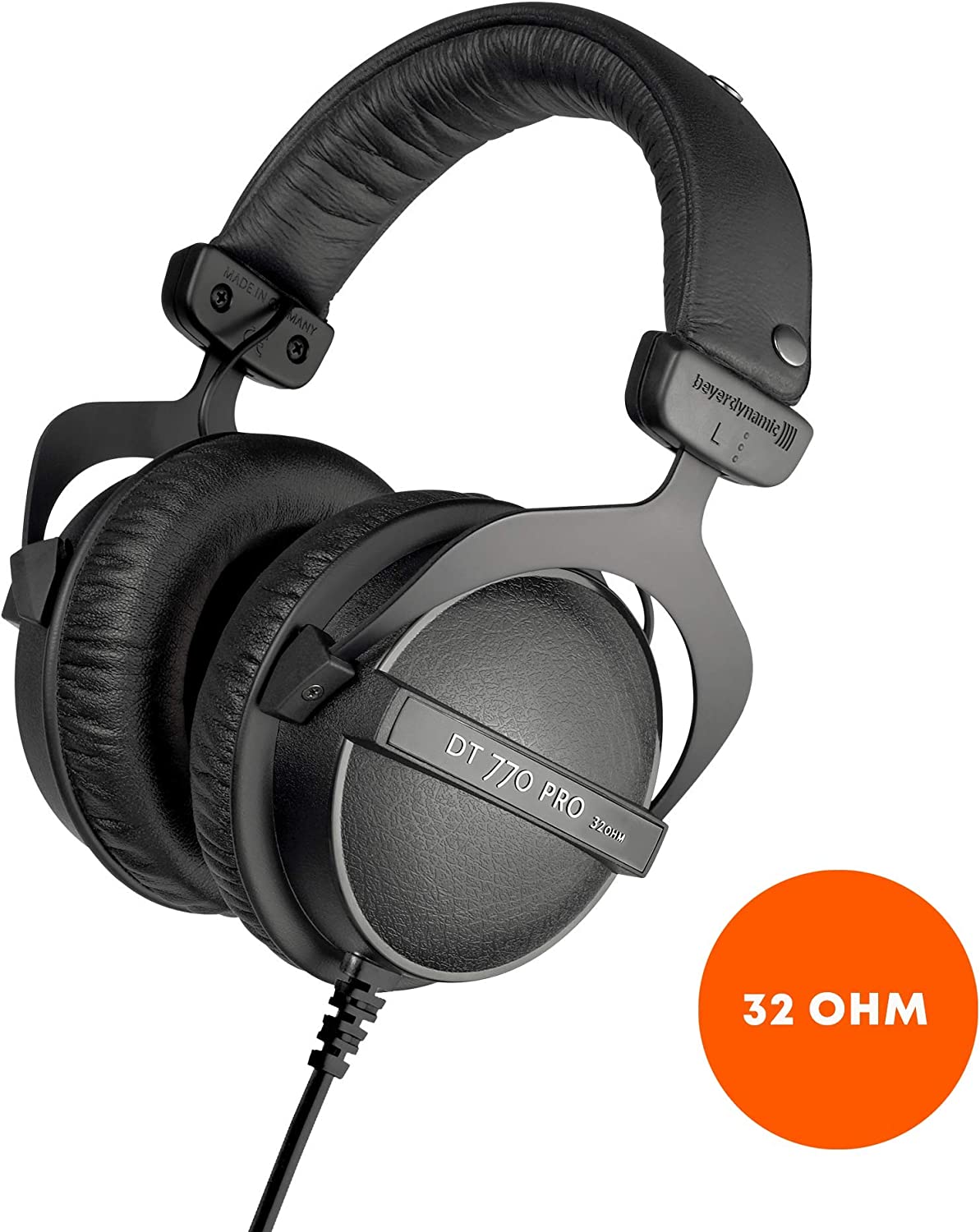 Beyerdynamic DT 770 Pro Headphones with Splitter and Extension Cable -