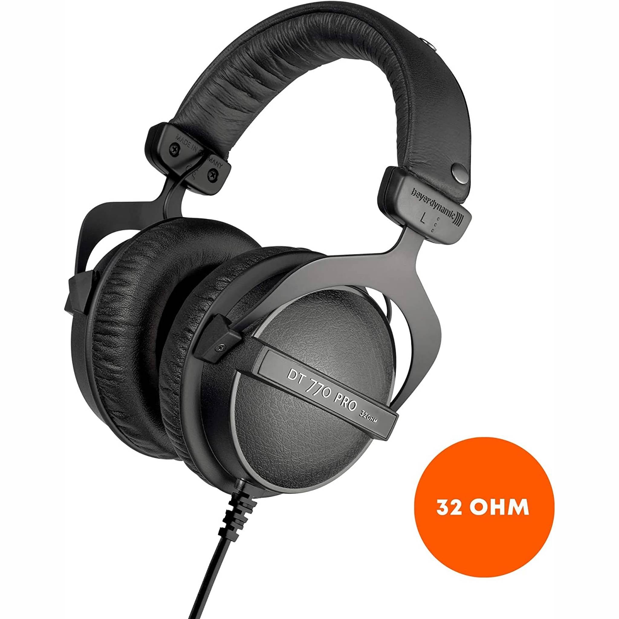 Beyerdynamic DT 770 Pro Headphones Bundle w/ Splitter