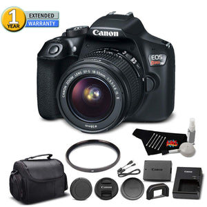 Canon EOS Rebel T6 Digital SLR Camera 1159C003 with 18-55mm f/3.5-5.6 is II Lens - Starter Bundle - Used Canon