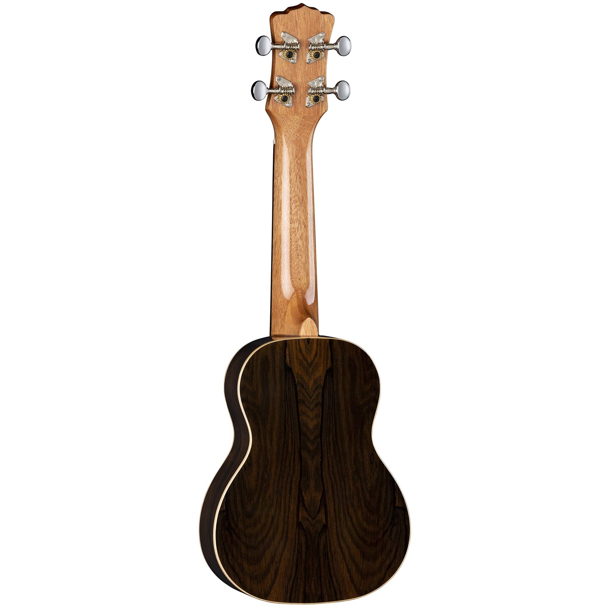 Luna Guitars Ziricote, 4-String Soprano Ukulele with Gigbag UKE ZIRI S