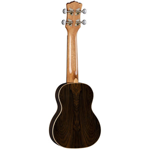 Luna Guitars Ziricote, 4-String Soprano Ukulele with Gigbag UKE ZIRI S
