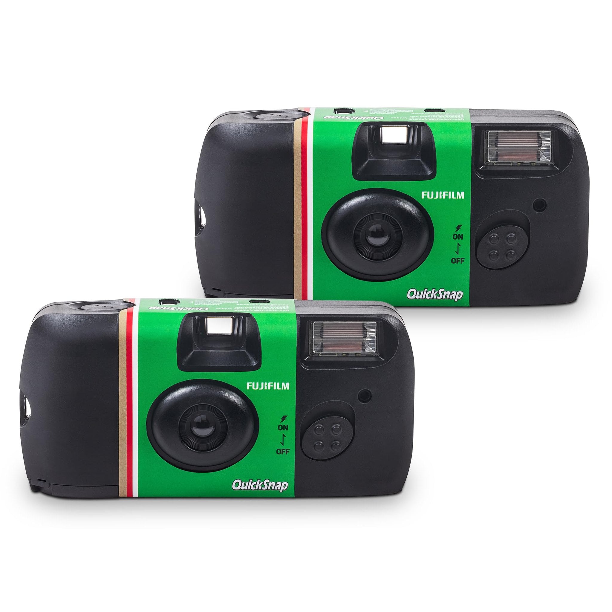 Fujifilm QuickSnap Flash 400 One-Time-Use Camera - 2 Pack