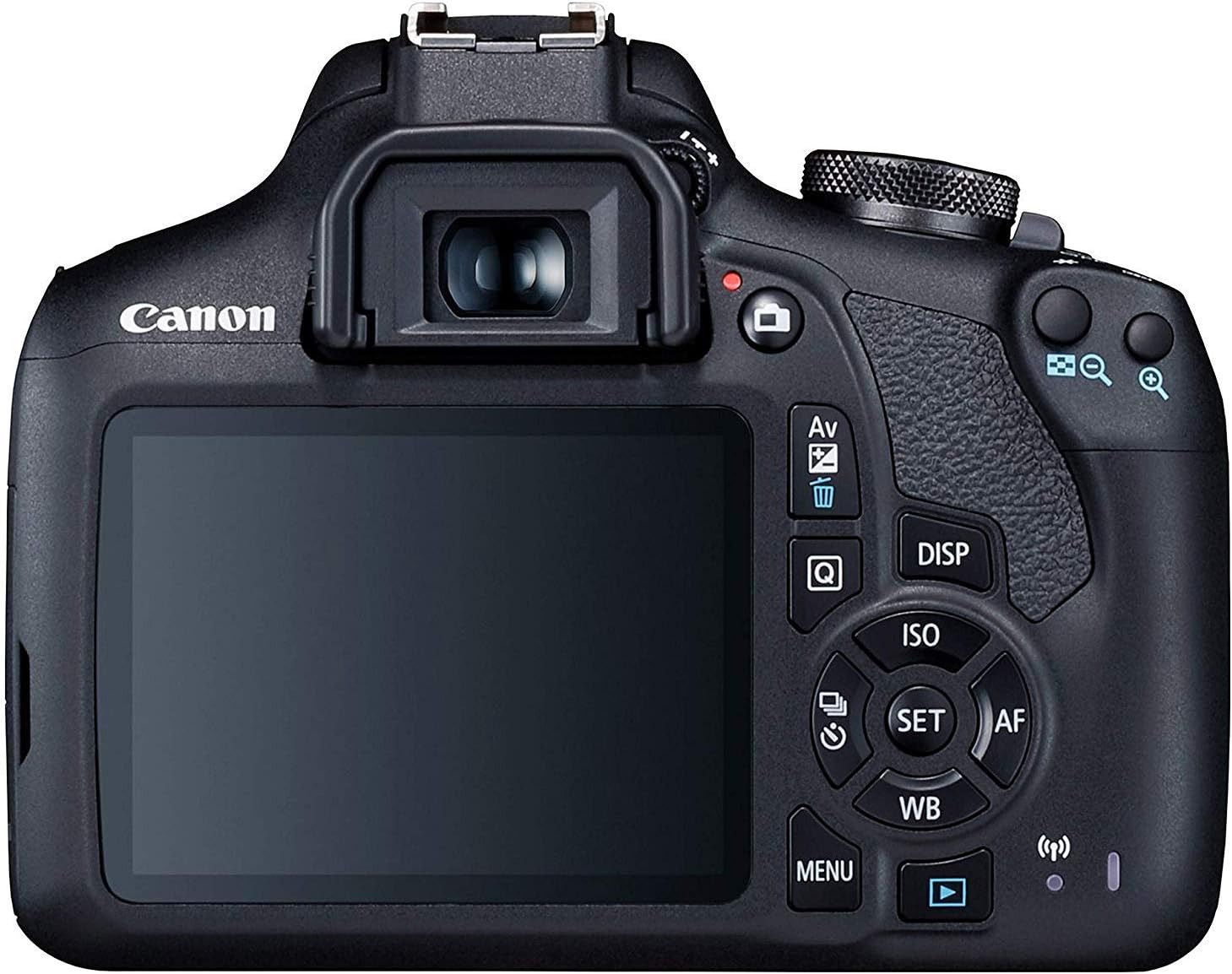 Canon EOS 2000D DSLR Camera with EF-S 18-55 mm f/3.5-5.6 III Lens Intl Model with Memory, Case, Tripods, and Filters