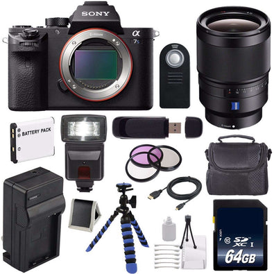 Sony Alpha a7S II a7S Mark II a7SII ILCE7SM2/B Mirrorless Digital Camera International Model + Sony Distagon T FE 35mm Lens Complete Bundle