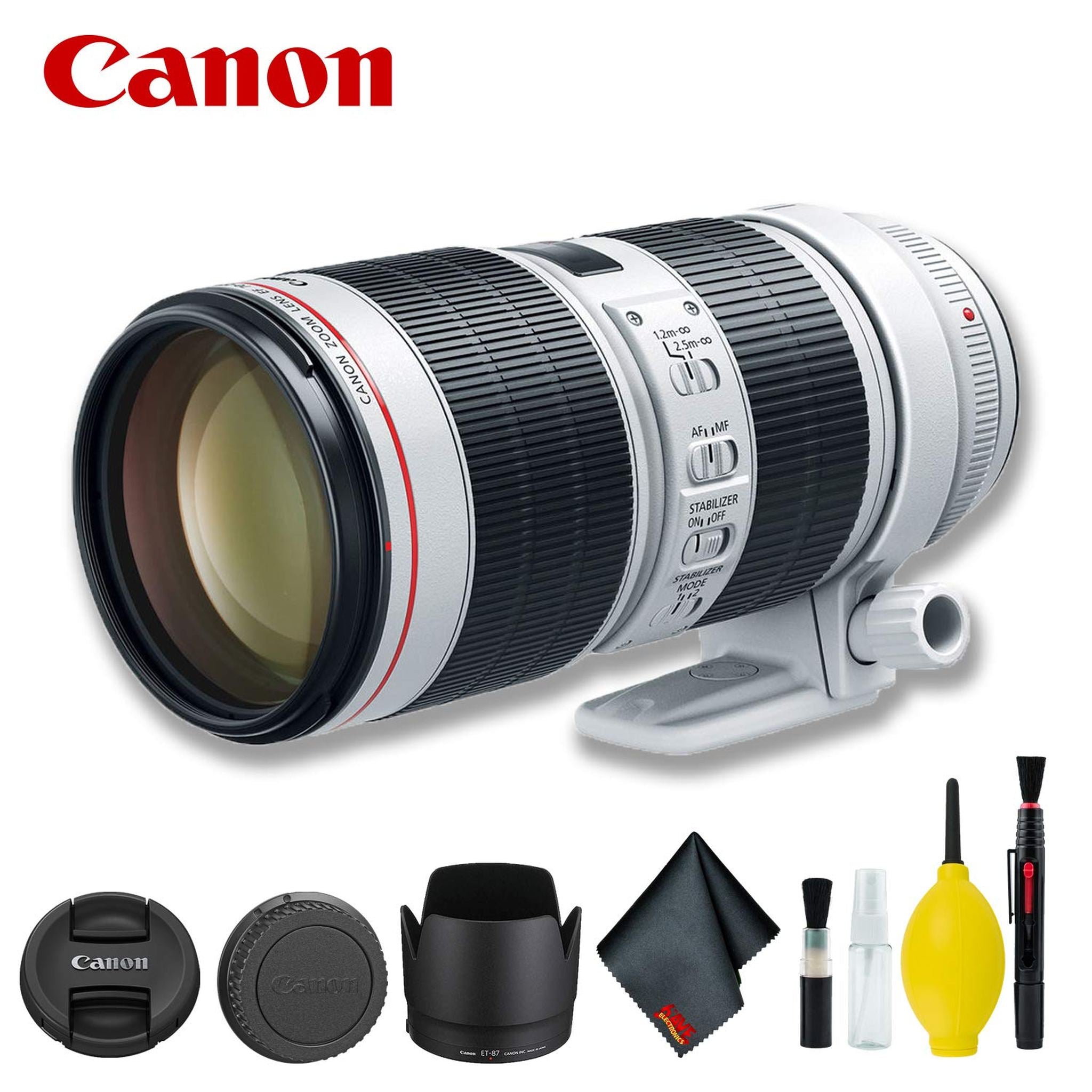 Canon EF 70-200mm f/2.8L is III USM Lens International Model Basic Bundle - Used Canon