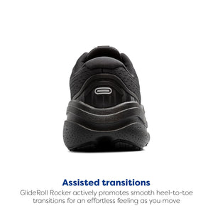 Brooks Men’s Ghost Max 2 Neutral Running & Walking Shoe - Black/Black/Ebony - 10 Wide