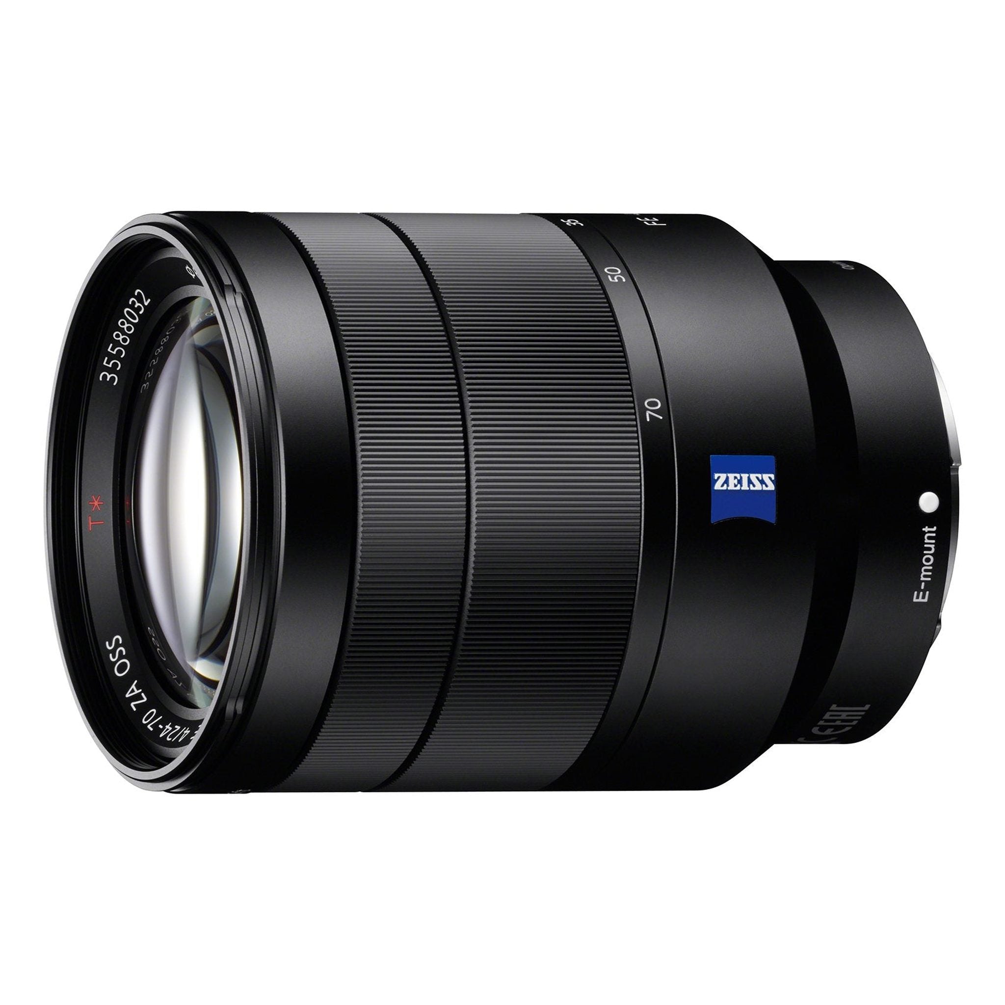 Sony 24-70mm f/4 Vario-Tessar T FE OSS Interchangeable Full Frame Zoom Lens - Used Sony