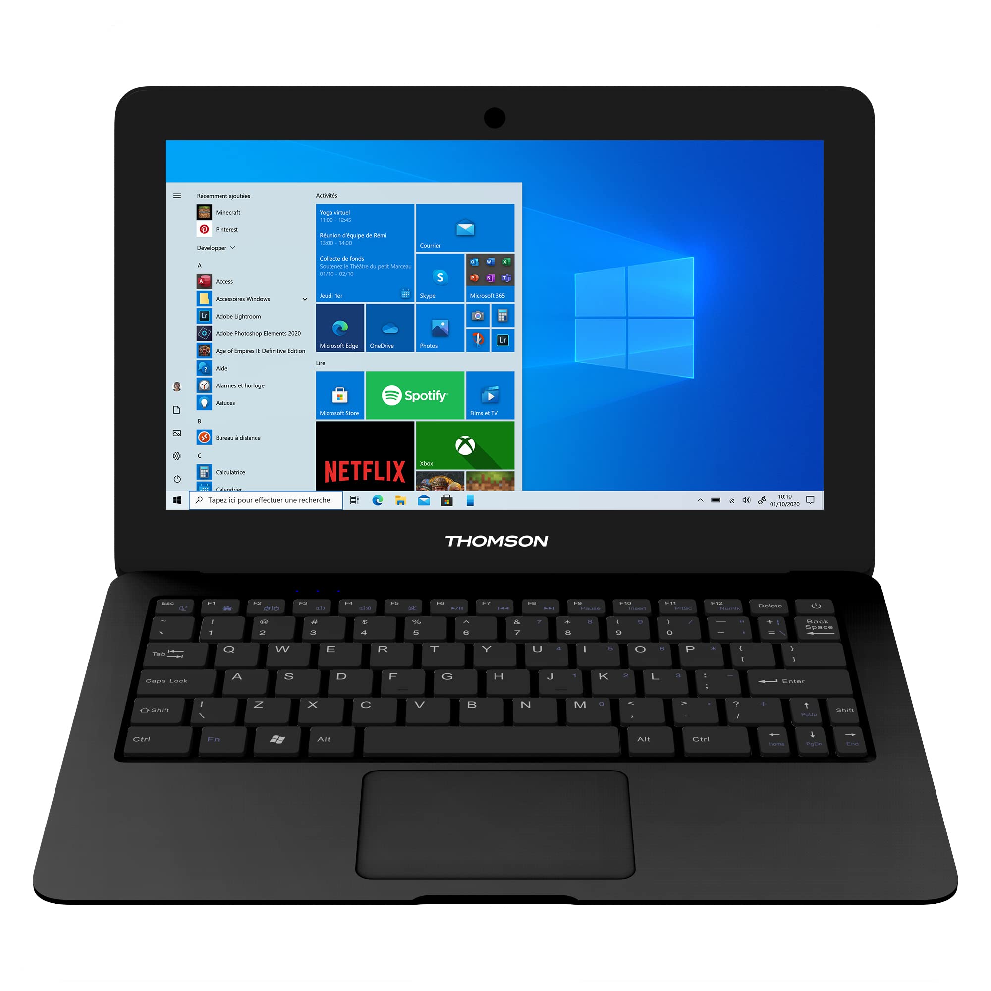 Thomson Laptop NEO 10, 10.1 Inch, Intel Atom, 4Gb RAM, 64Gb eMMC Storage, Windows 10