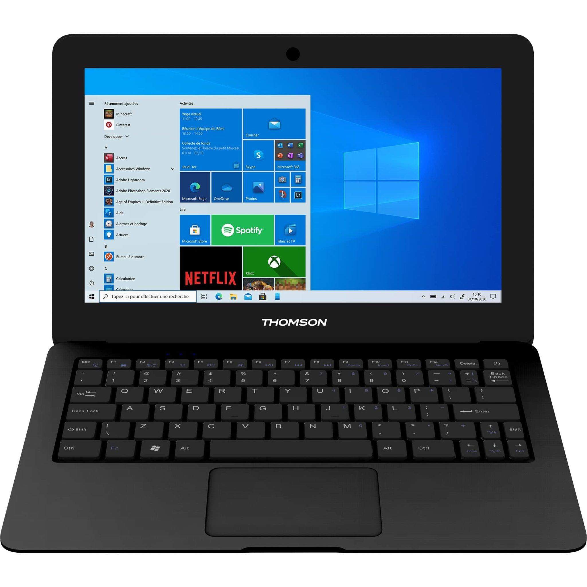 Thomson Laptop NEO 10, 10.1 Inch, Intel Atom, 4Gb RAM, 64Gb eMMC Storage, Windows 10 Thomson