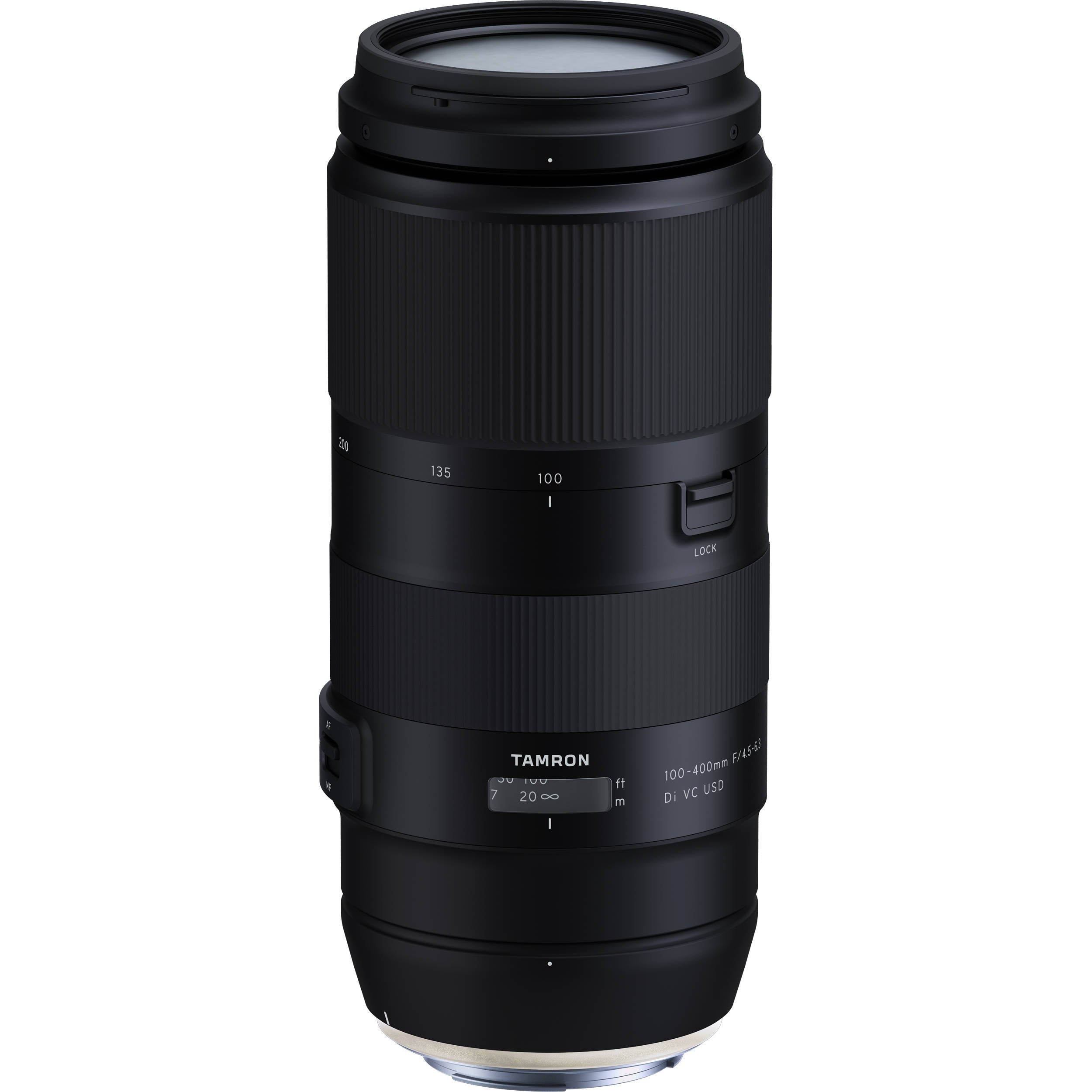 Tamron 100-400mm f/4.5-6.3 Di VC USD Lens Canon EF AFA035C-700 (International Model) + 67mm UV Filter + Lens Cap Keeper