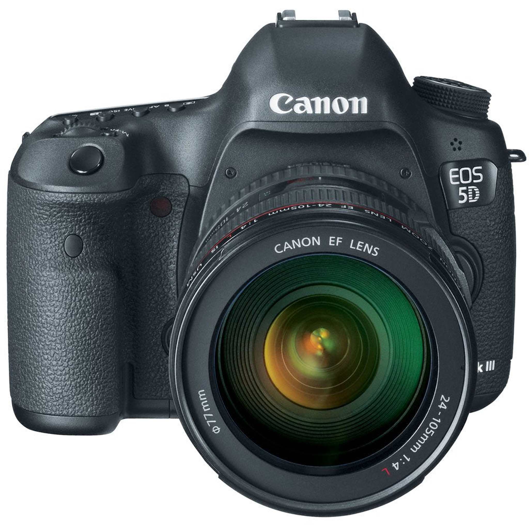 Canon EOS 5D Mark III 22.3 MP Full Frame CMOS Digital SLR Camera with EF 24-105mm f/4 L IS USM Lens Canon