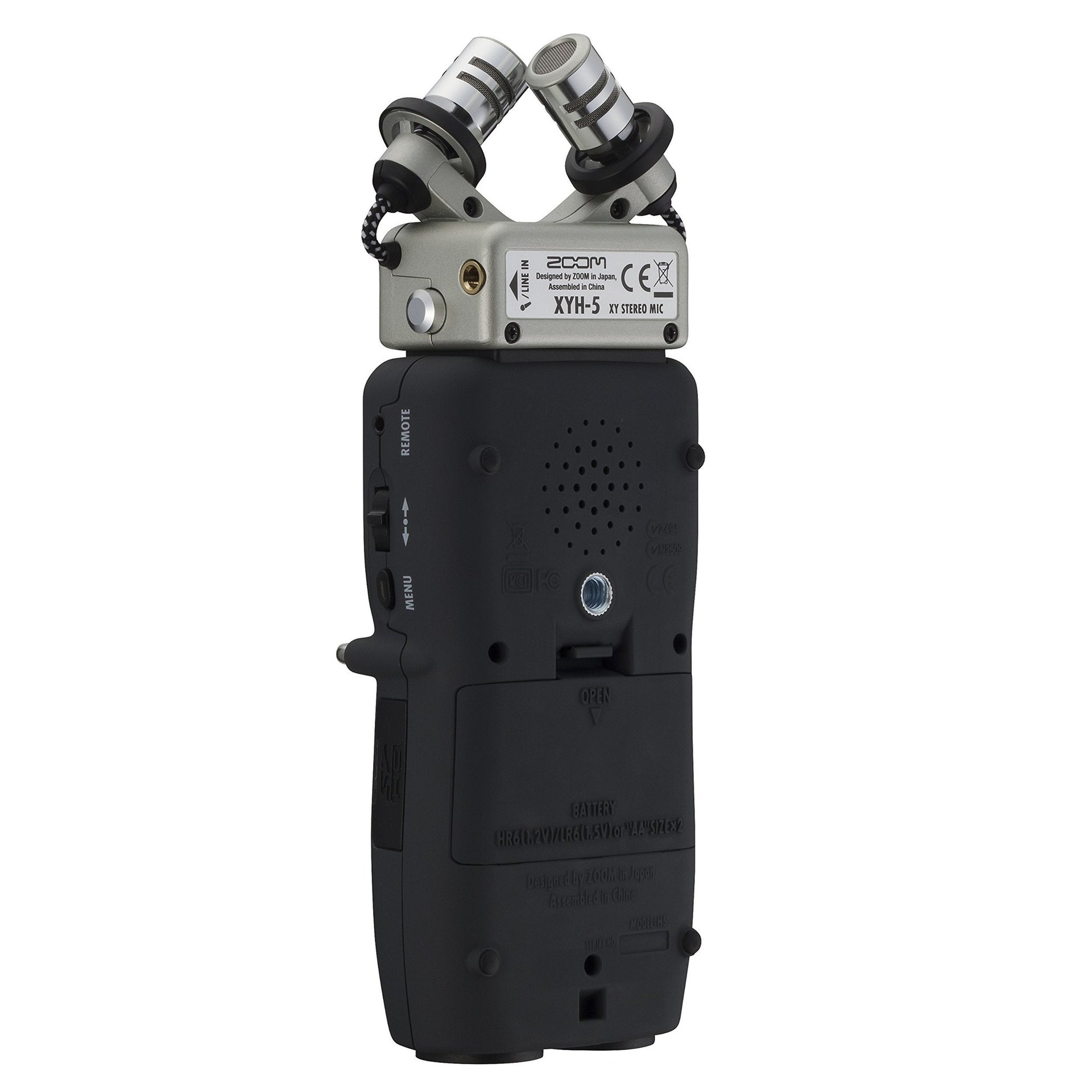 Zoom H5 4-Track Portable Recorder for Audio for Video, Music, and Podcasting, Stereo Microphones, 2 XLR/TRS Inputs, USB Audio Interface, Battery Powered