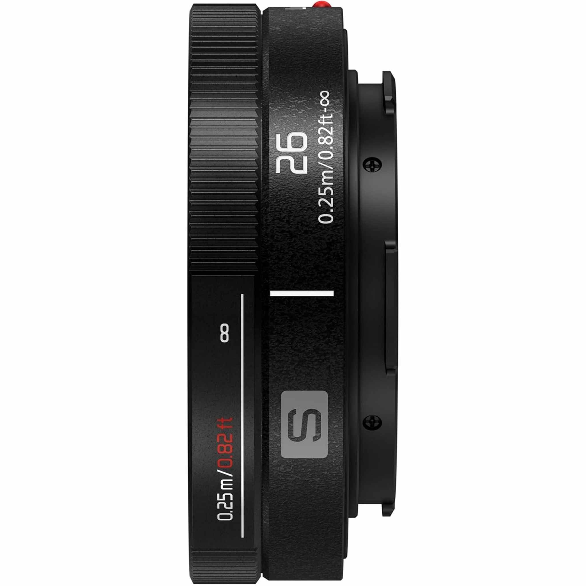 Panasonic LUMIX Full Frame Camera Lens, S 26mm F8 - S-R26 Panasonic