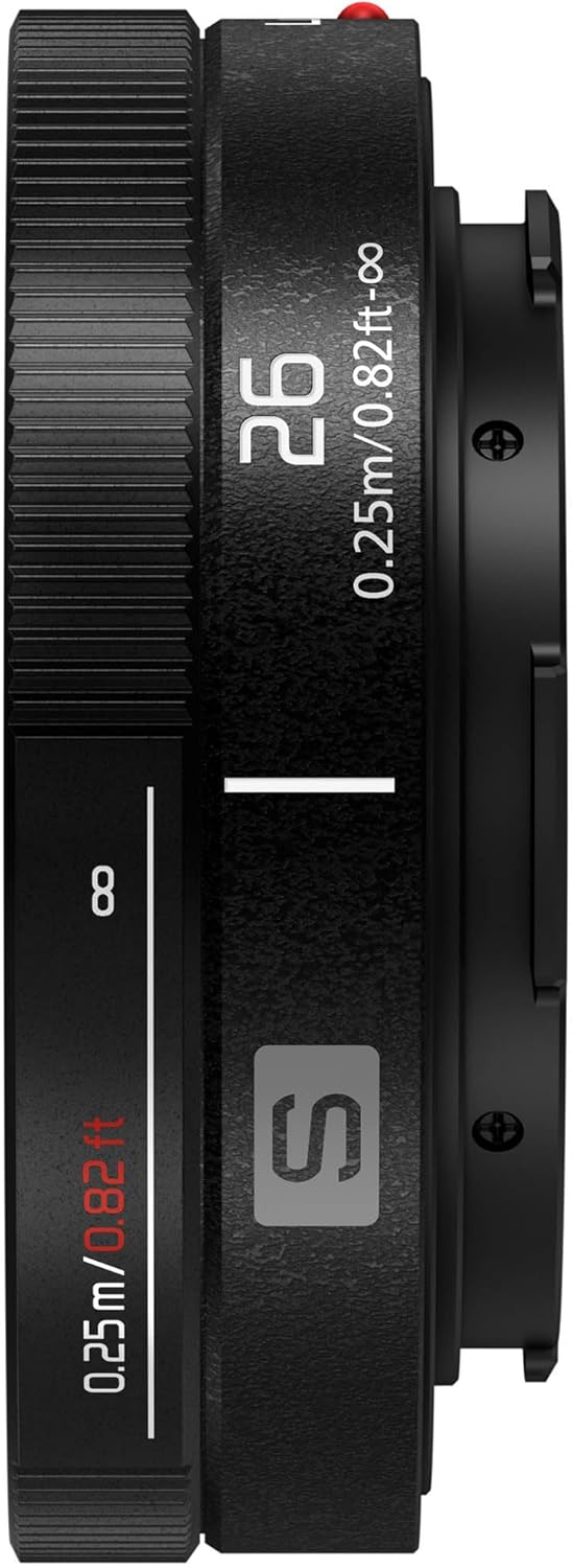 Panasonic LUMIX Full Frame Camera Lens, S 26mm F8 - S-R26