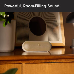 Beats Pill - Wireless Bluetooth Speaker and Portable Charger via USB-C - Up to 24 Hours Battery Life, IP67 Water Resistant, Apple & Android Compatible, Built-in Microphone - Champagne Gold - Reconditioned