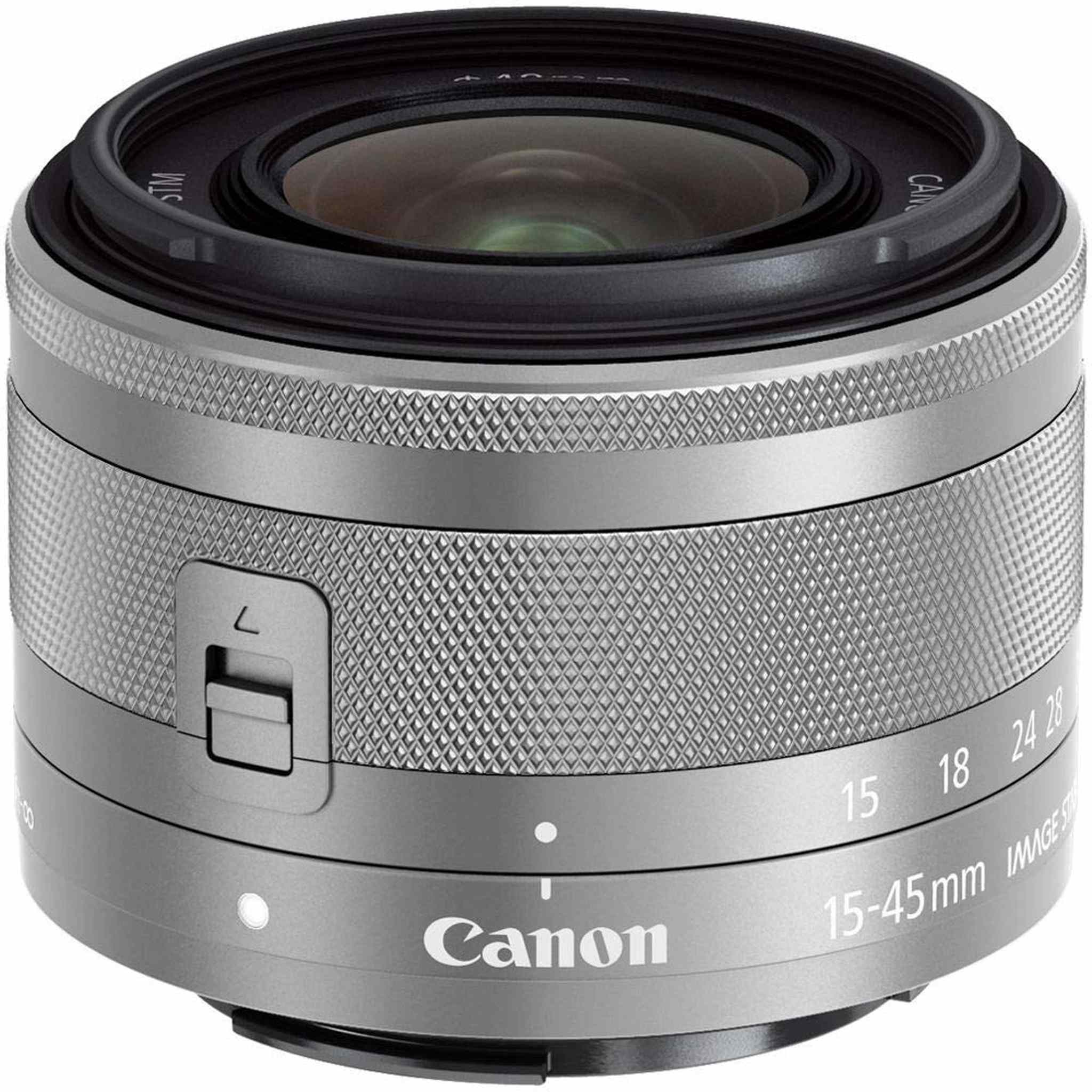 Canon EOS M100 Mirrorless Digital Camera White with 15-45mm Lens All You Need Bundle