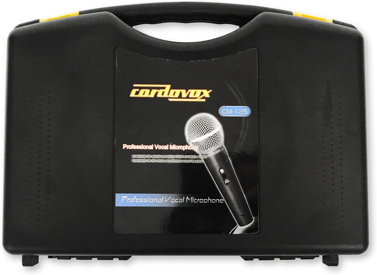 Dynamic Microphone Compatible With Interface. Set Comes With Cable & Case. Hyper Cardioid Mic With Tone Quality And On Off Switch