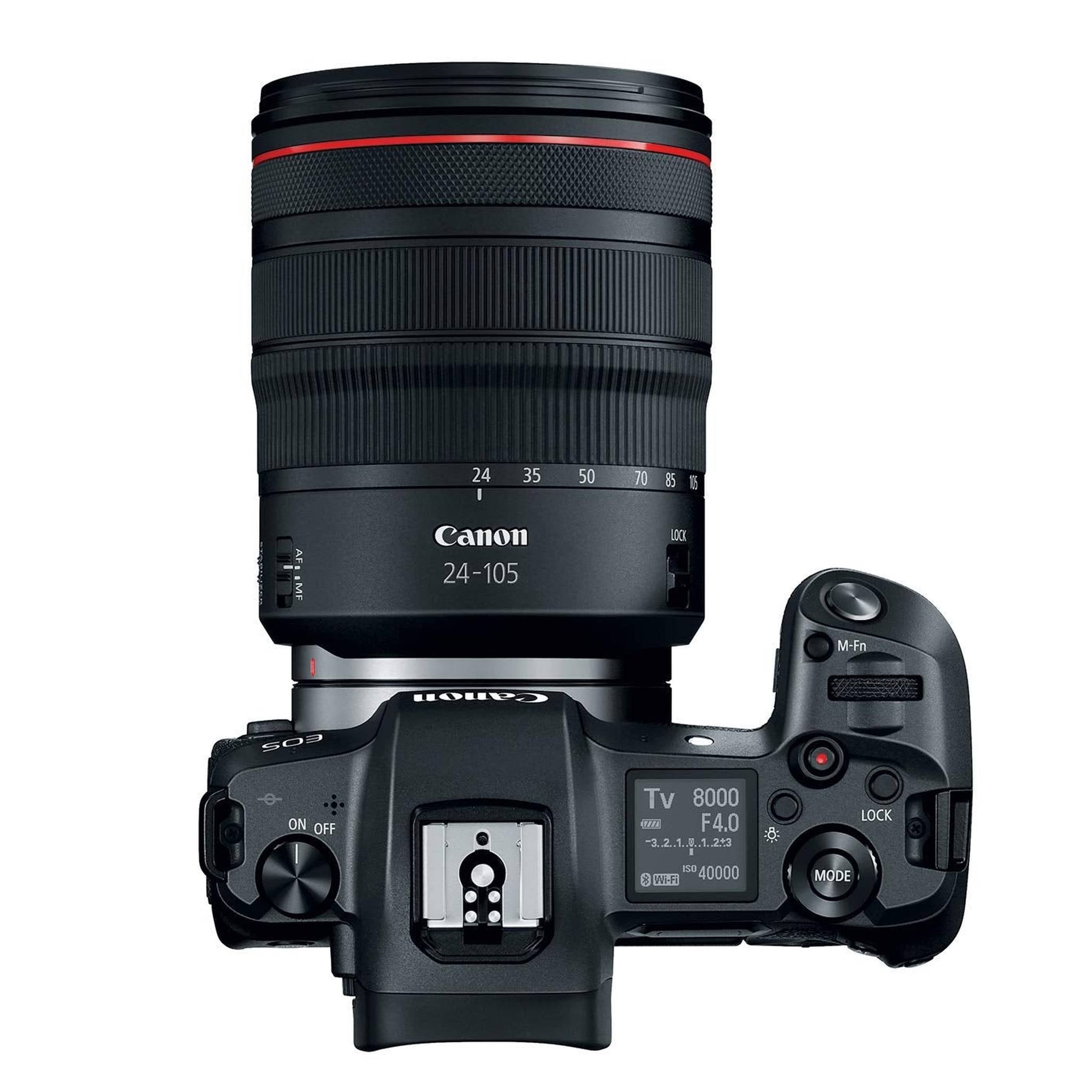 Canon EOS R Mirrorless Digital Camera with 24-105mm Lens Renewed - Reconditioned Canon