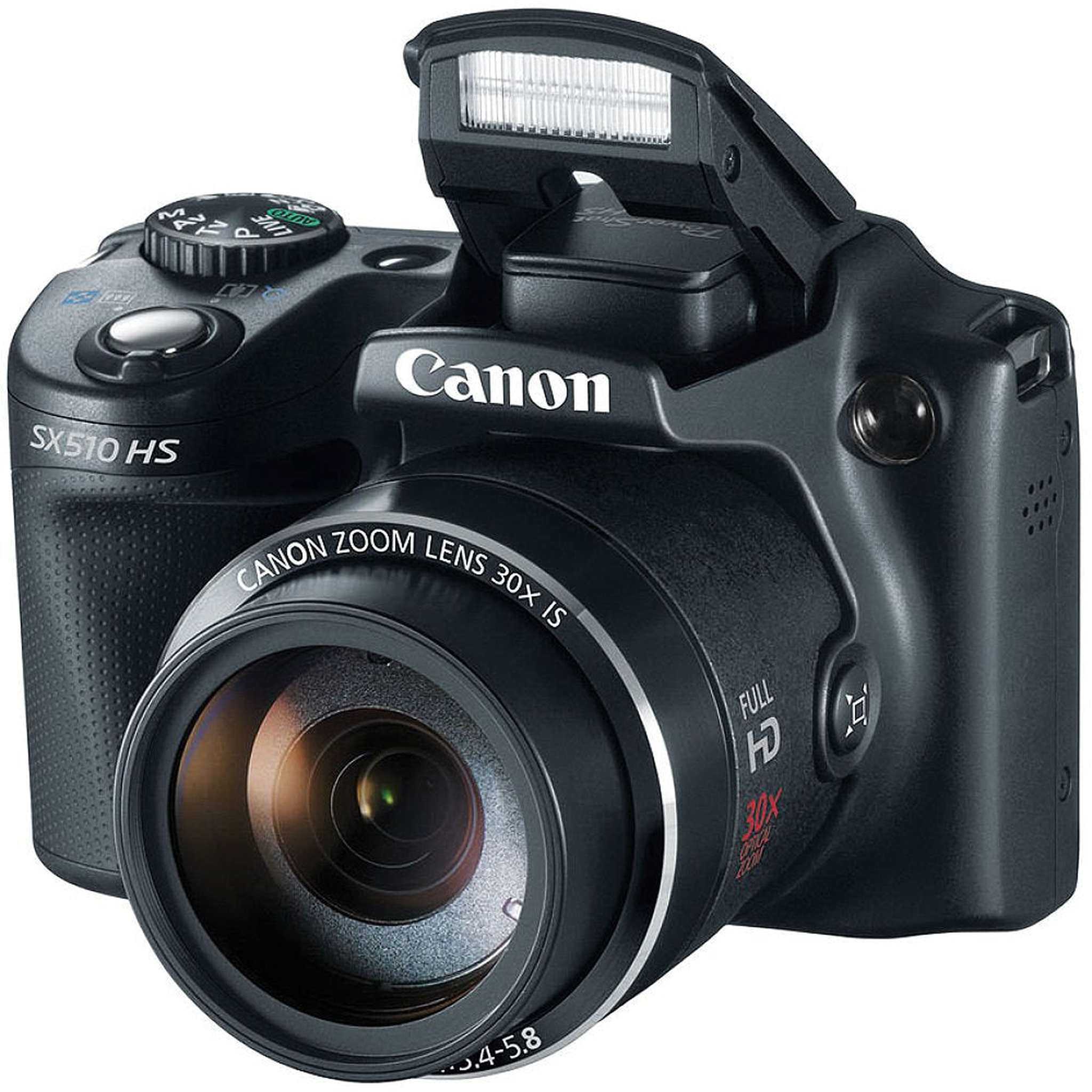 Canon Power Shot SX510 HS Point-and-Shoot Camera with Memory Card - Renewed - Reconditioned Canon