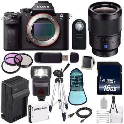 Sony Alpha a7S II a7S Mark II a7SII ILCE7SM2/B Mirrorless Digital Camera International Model + Sony Distagon T FE 35mm Lens Bundle