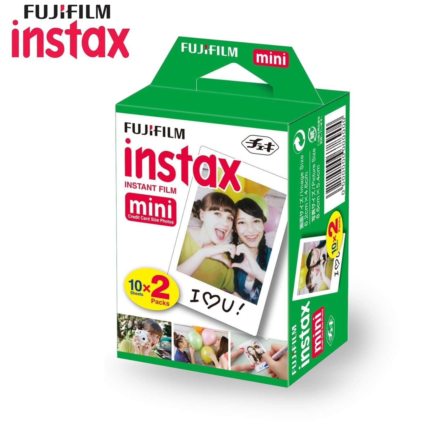 Fujifilm INSTAX Mini Instant Film- 200 Exposures 400 Exposures Pack