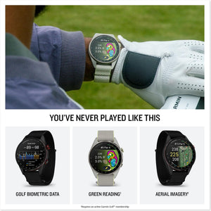 Garmin Approach® S72, Advanced Golf Smartwatch, 47mm, Black