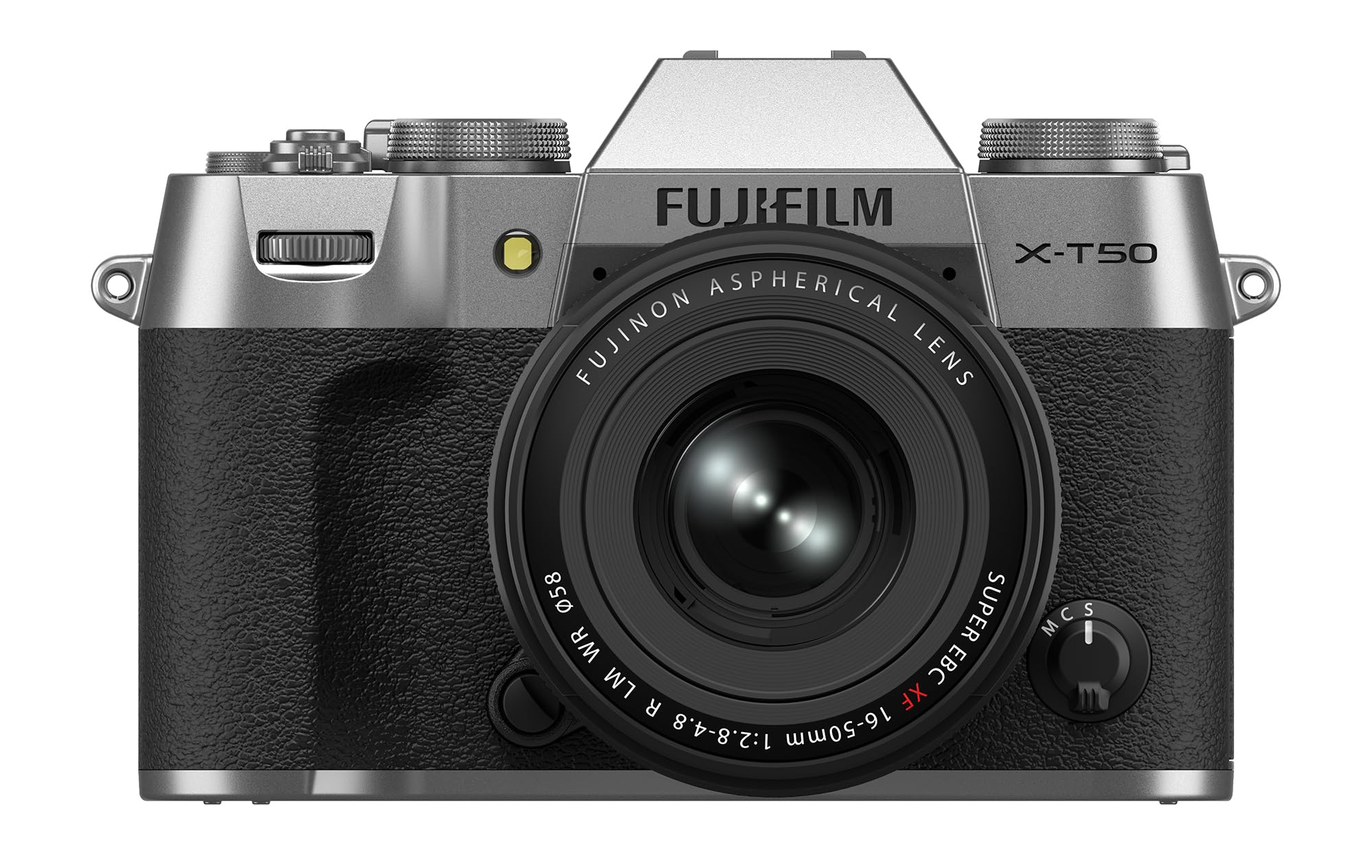 Fujifilm X-T50 Mirrorless Digital Camera XF16-50mmF2.8-4.8 R LM WR Lens Kit - Silver