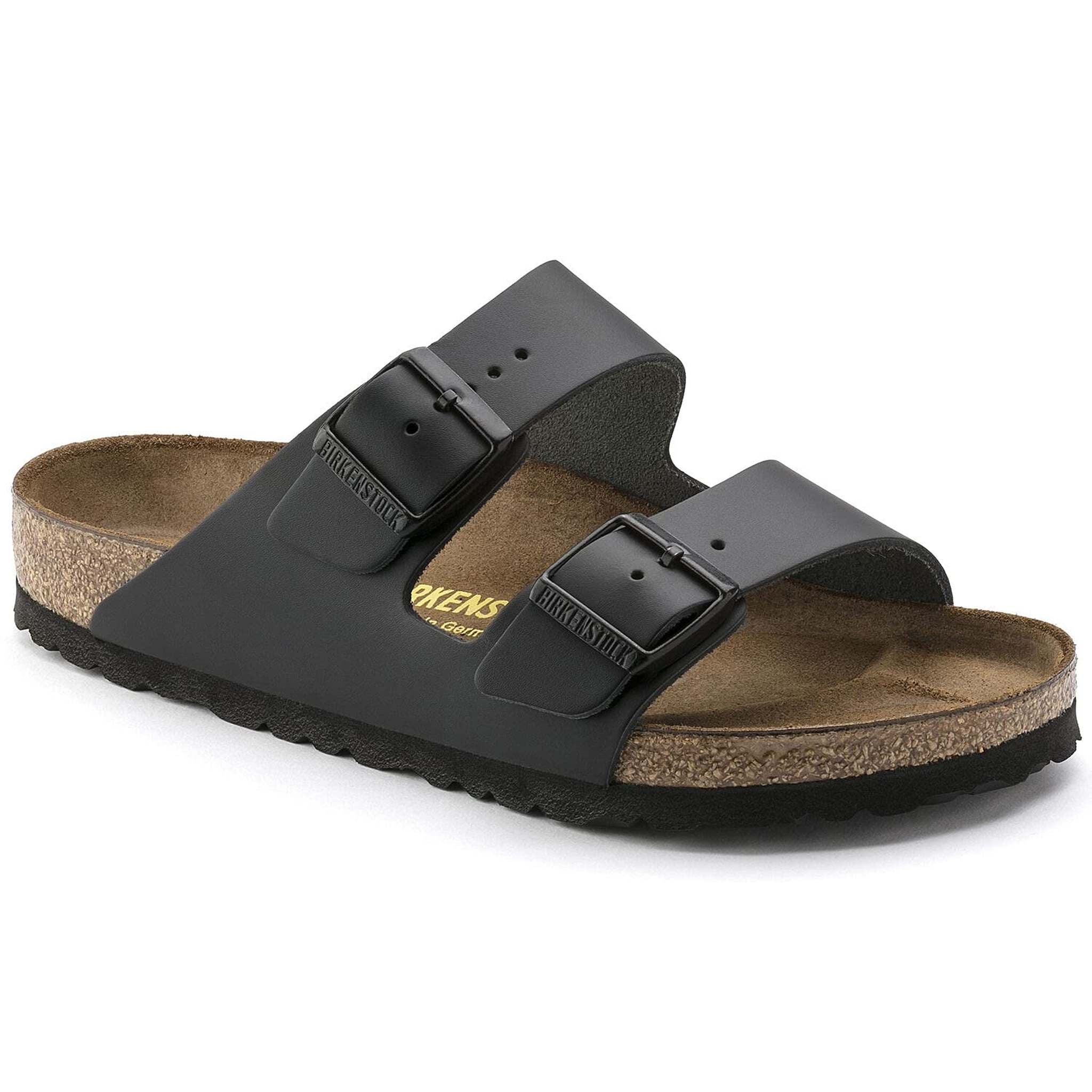 Birkenstock Unisex Arizona, Schwarz, 9.5 US Women Birkenstock