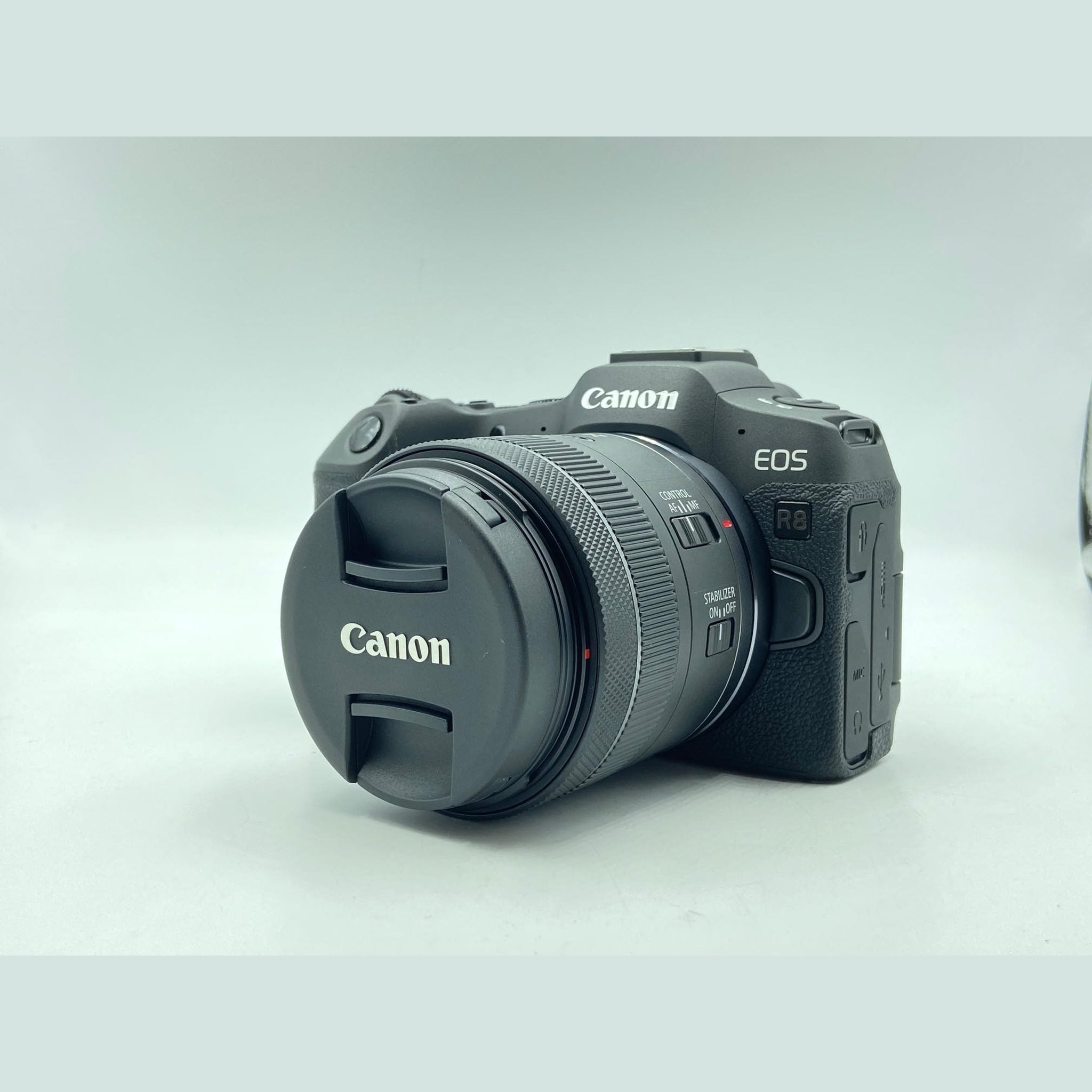 Canon EOS R8 Mirrorless Camera with RF 24-50mm f/4.5-6.3 is STM Lens, Black