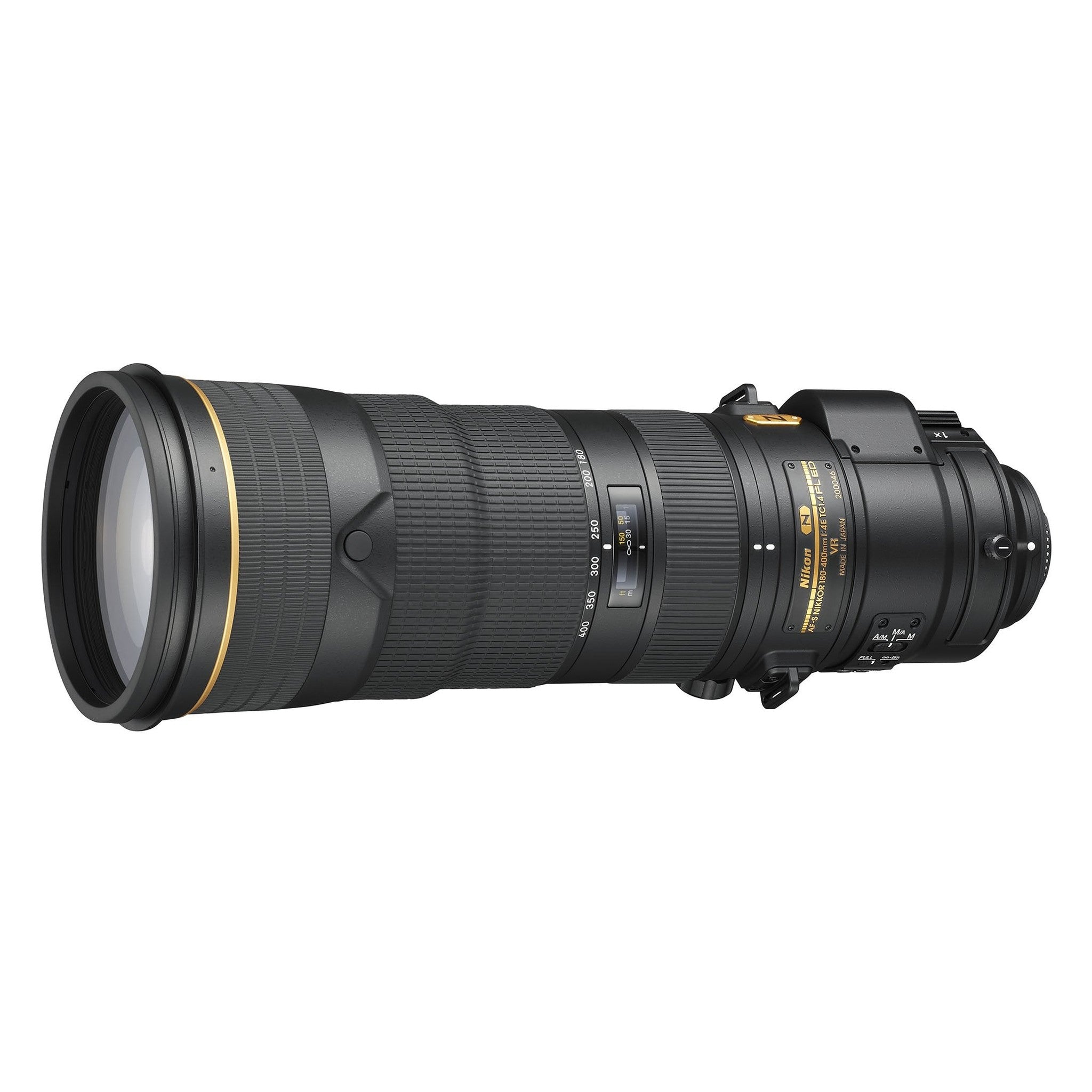 Nikon AF-S NIKKOR 180-400mm f/4E TC1.4 FL ED VR super-telephoto zoom lens - Used Nikon