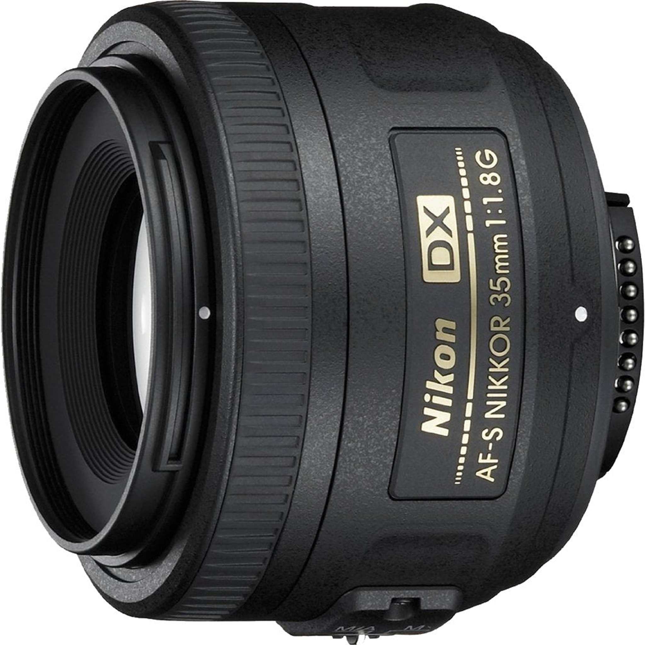 Nikon 35mm f/1.8G AF-S DX Lens for Nikon DSLR Cameras Certified Refurbished - Reconditioned Nikon