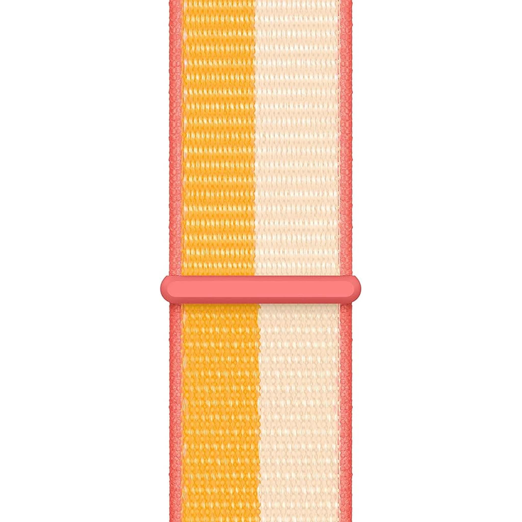 Apple Watch Band - Sport Loop 41mm - Maize/White - Regular Apple