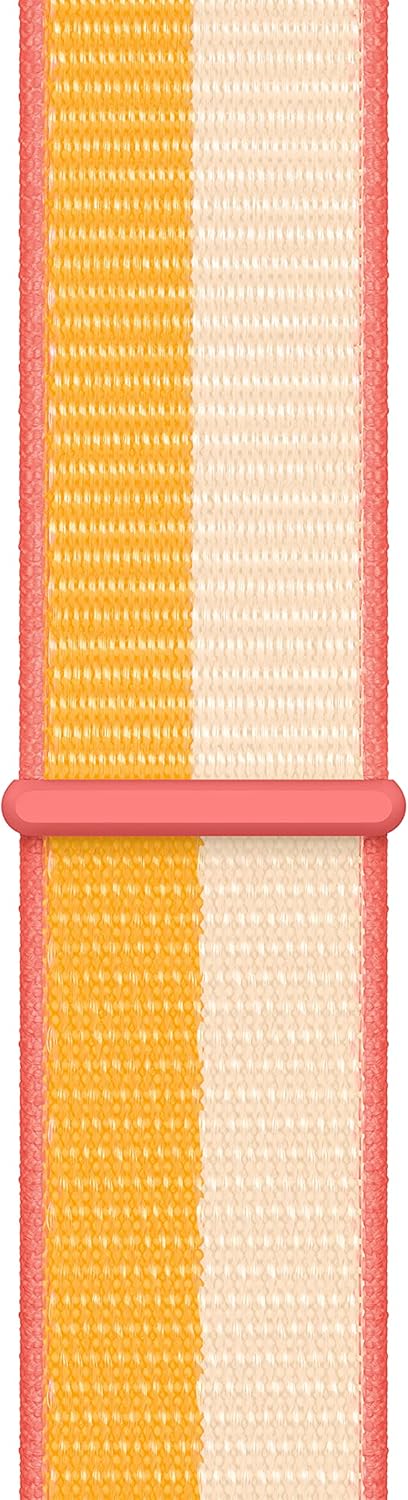 Apple Watch Band - Sport Loop (41mm) - Maize/White - Regular