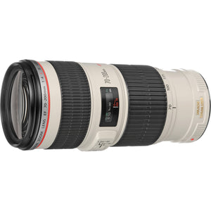 Canon EF 70-200mm f/4L IS USM Telephoto Zoom Lens Bundle for Canon SLR Digital Cameras Intl Model - Advanced