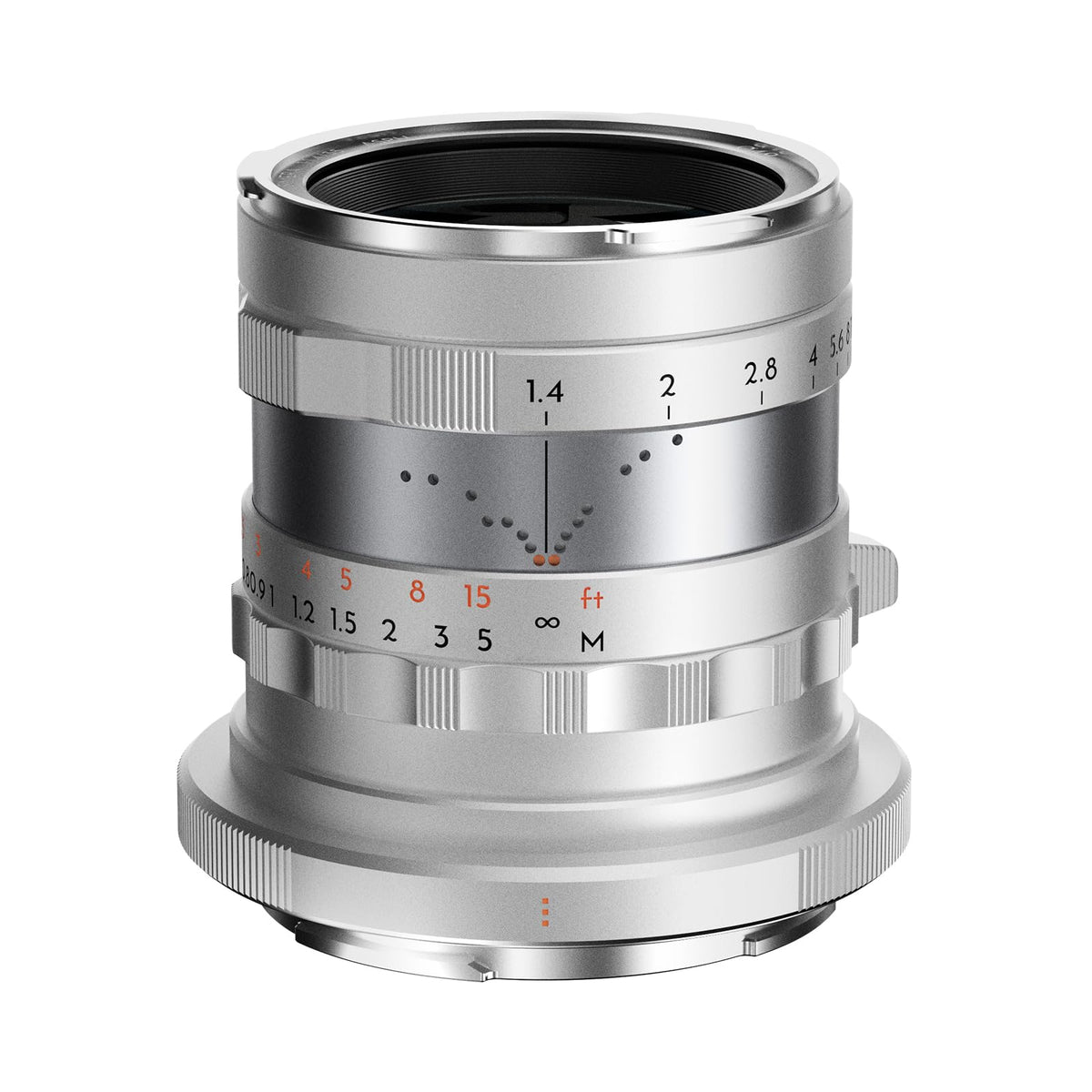 Thypoch Full-frame Photography Lens Simera 35mm f1.4 compatible for Nikon Z Mount - Silver