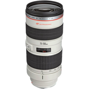 Canon EF 70-200mm f/2.8L USM Telephoto Zoom Lens Bundle for Canon SLR Digital Cameras Intl Model - Pro