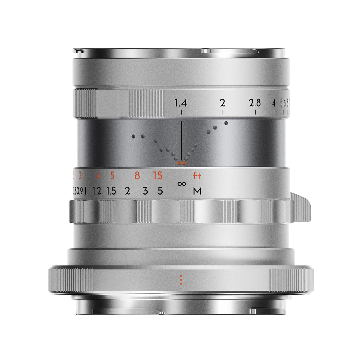 Thypoch Full-frame Photography Lens Simera 35mm f1.4 compatible for Nikon Z Mount - Silver