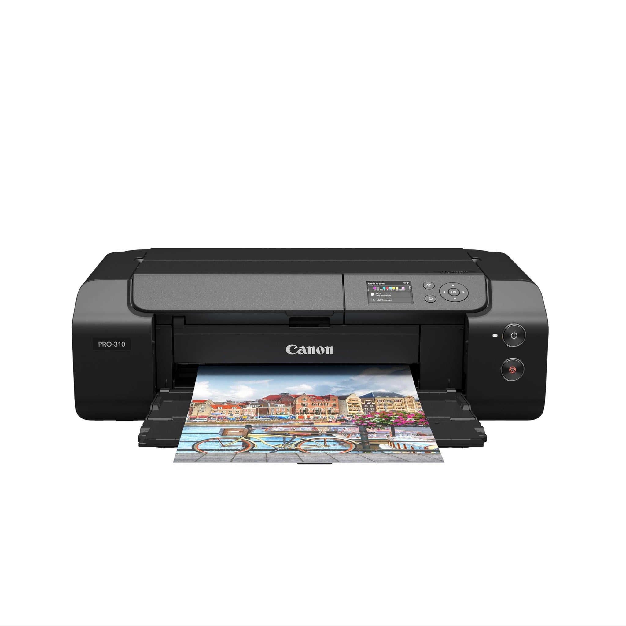 Canon imagePROGRAF Professional 13" PRO-310 Wireless Inkjet Photo Printer with 3.0-Inch Color LCD Monitor, 9 Color Pigment-Based Ink System, Black Canon
