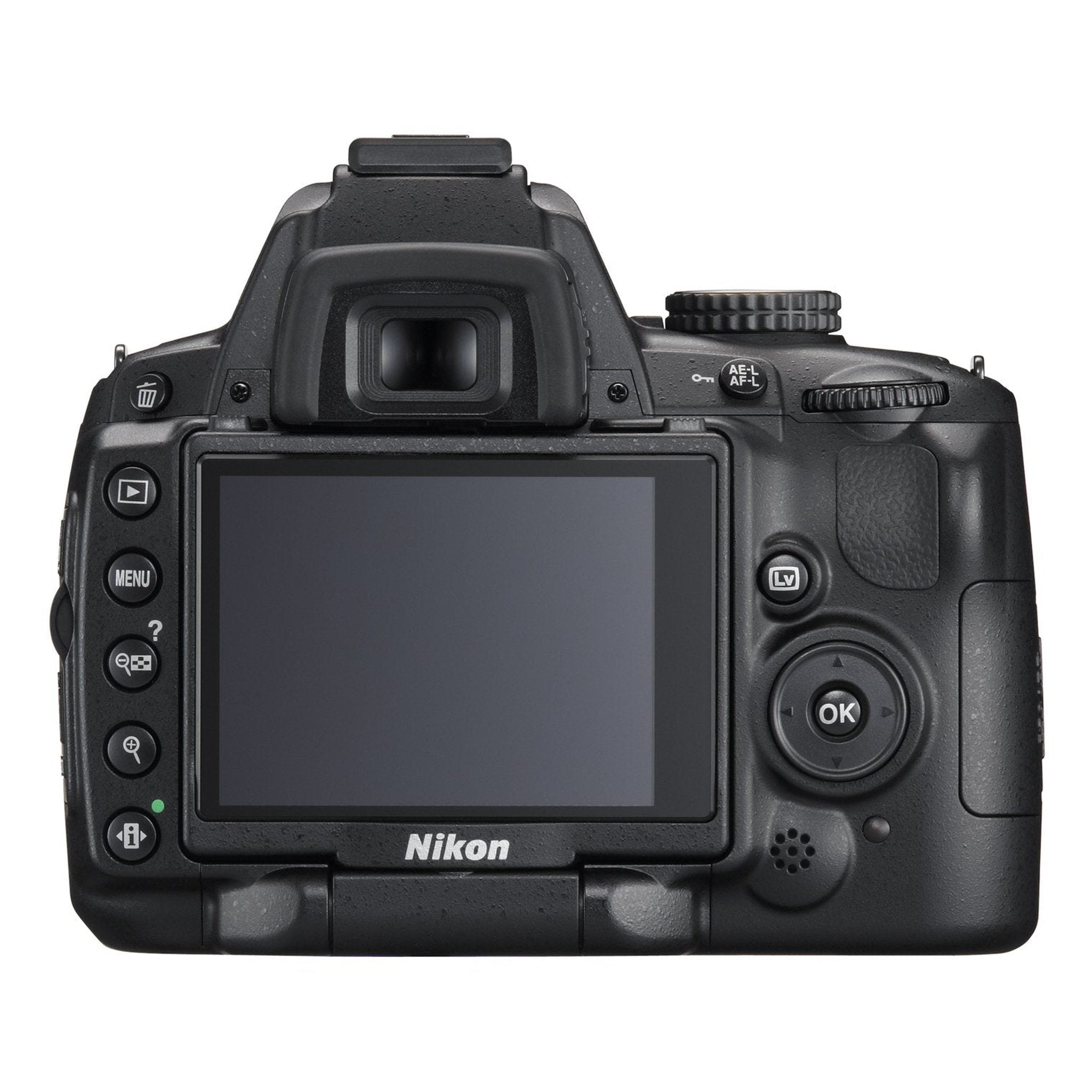 Nikon D5000 12.3 MP DX Digital SLR Camera with 2.7-inch Vari-angle LCD Body Only - Reconditioned Nikon