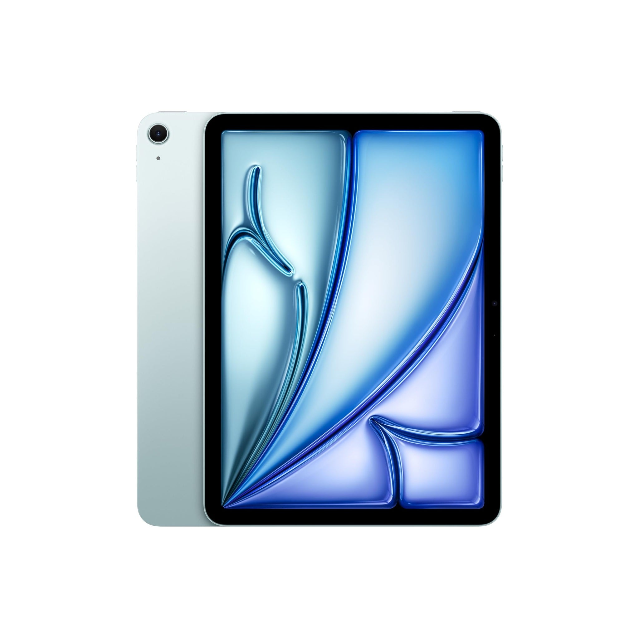 Apple iPad Air 11-inch M2 : Liquid Retina Display, 1TB, Landscape 12MP Front Camera/12MP Back Camera, Wi-Fi 6E, Touch ID, All-Day Battery Life - Blue Apple
