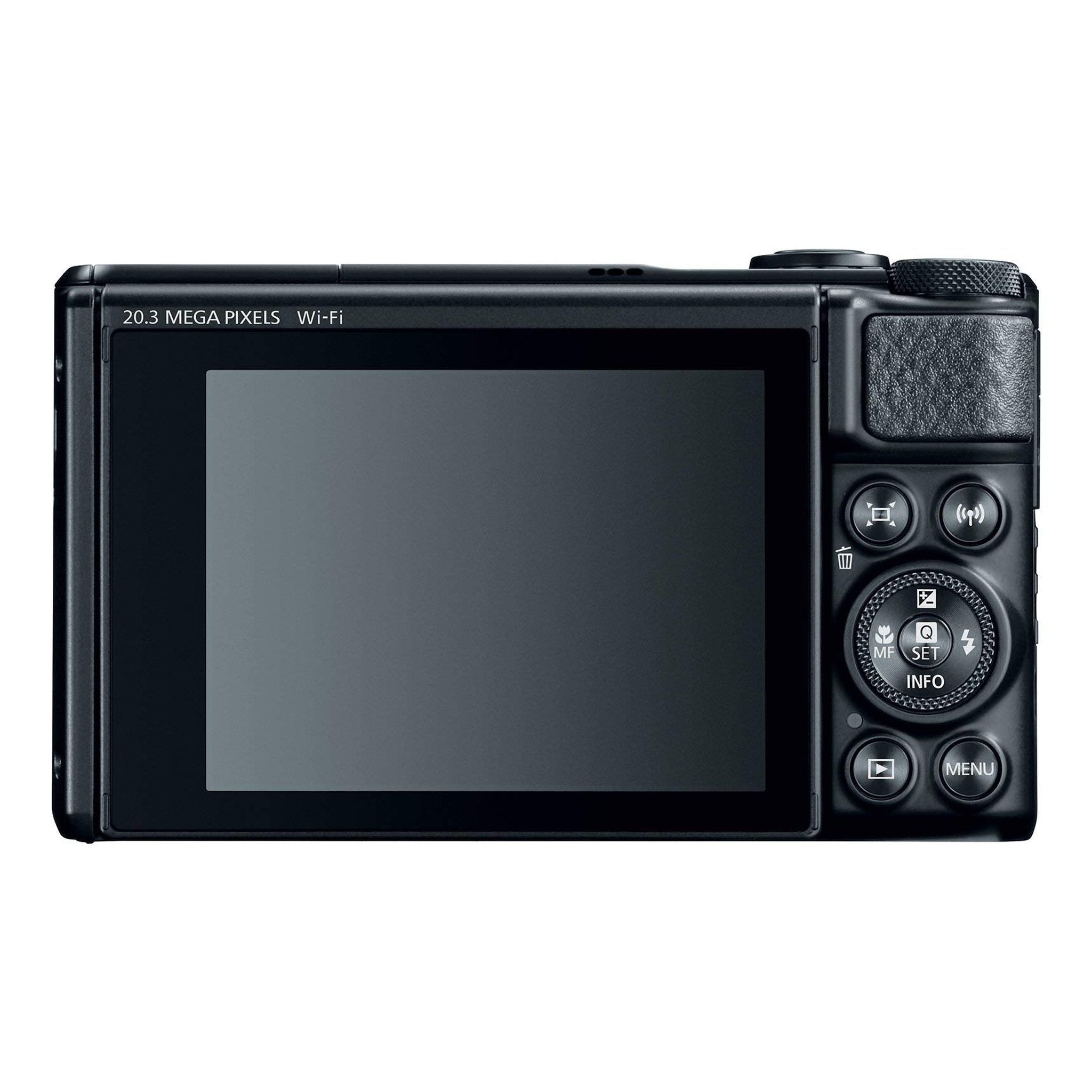 Canon PowerShot SX740 Digital Camera w/40x Optical Zoom & 3 Inch Tilt LCD - 4K VIdeo, Wi-Fi, NFC, Bluetooth Enabled Bla - Reconditioned