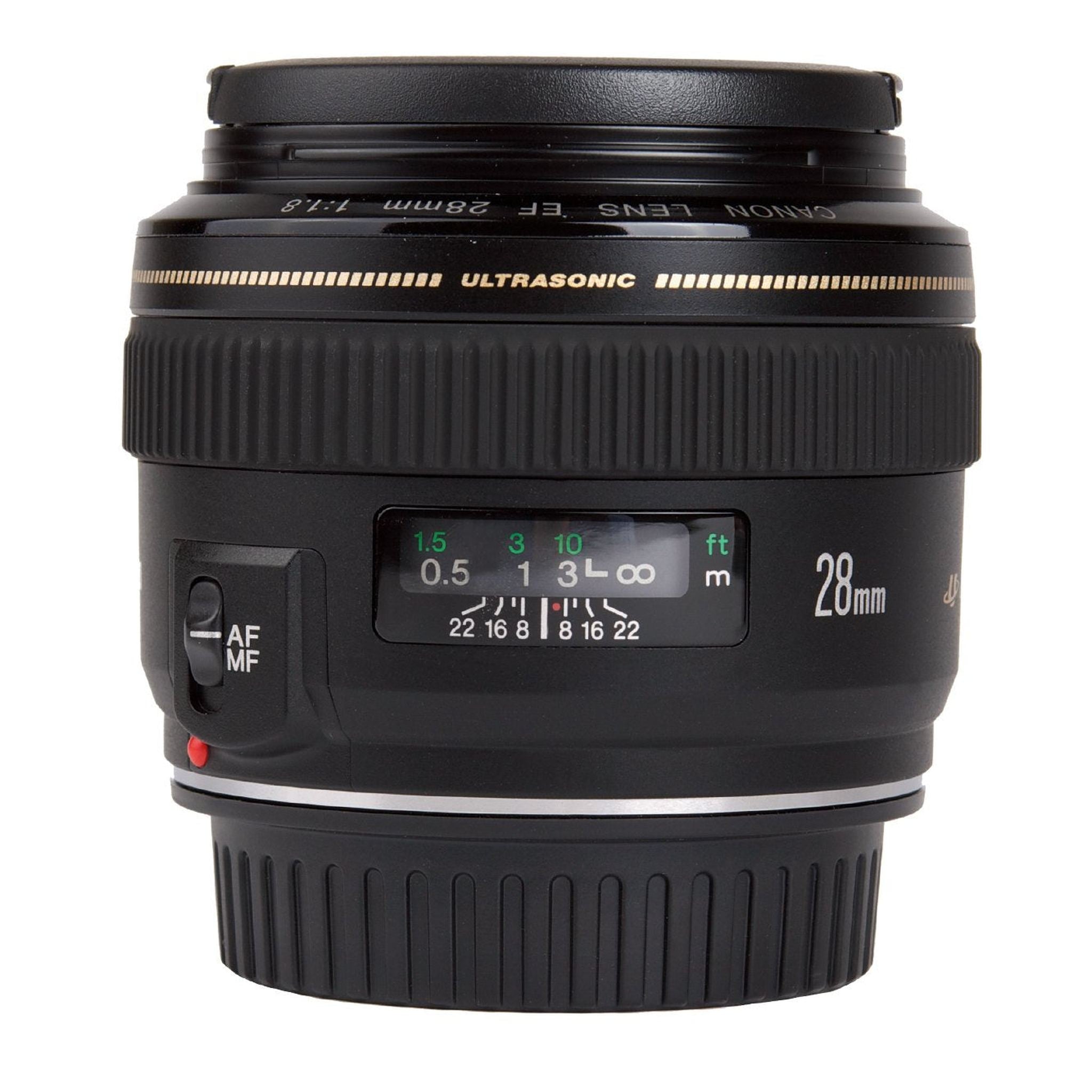 EF 28mm f/1.8 USM Wide Angle Lens - Used Canon