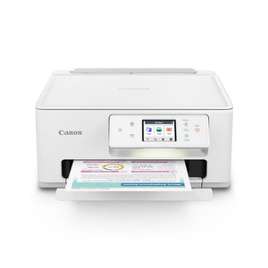 Canon PIXMA TS7720 Wireless All-in-One Color Inkjet Printer - Print, Copy, Scan - Auto Duplex, 15/10 PPM, 2.7” Touchscreen, Compact Home Photo Printer with Easy Setup