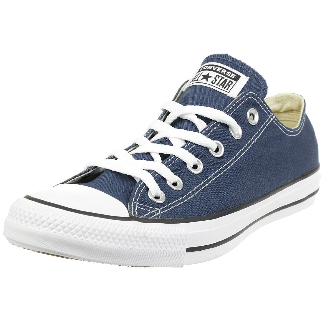 Converse Chuck Taylor All Star Canvas Low Top Sneaker, Navy ,11.5 womens_us/9.5 mens_us