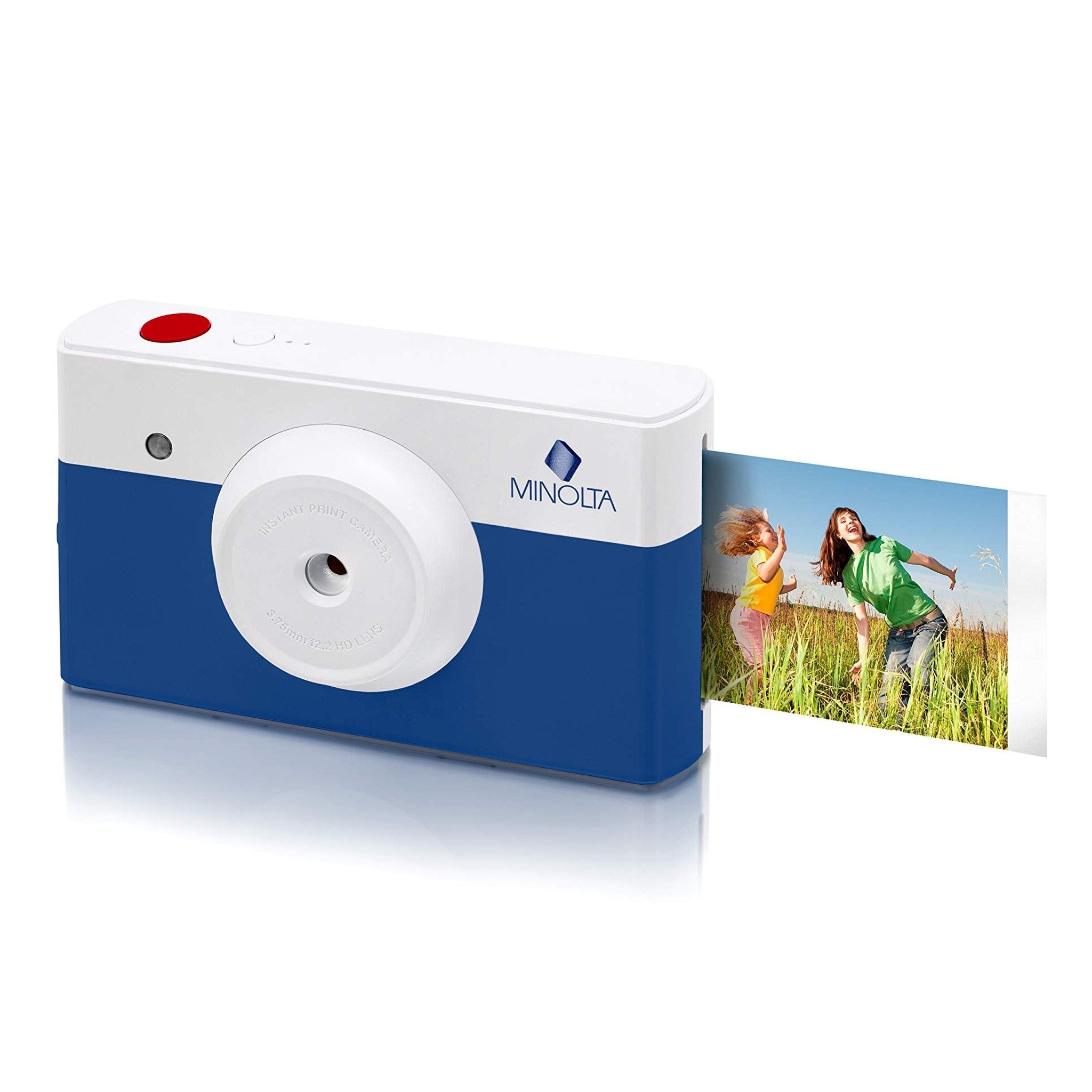 Minolta Instapix 2 in 1 Instant Print Digital Camera & Bluetooth Printer Minolta