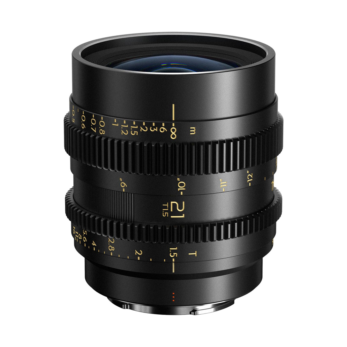 THYPOCH Simera-C 21 mm T1.5 FF Prime Cine Lens for Sony E-Mount - Black