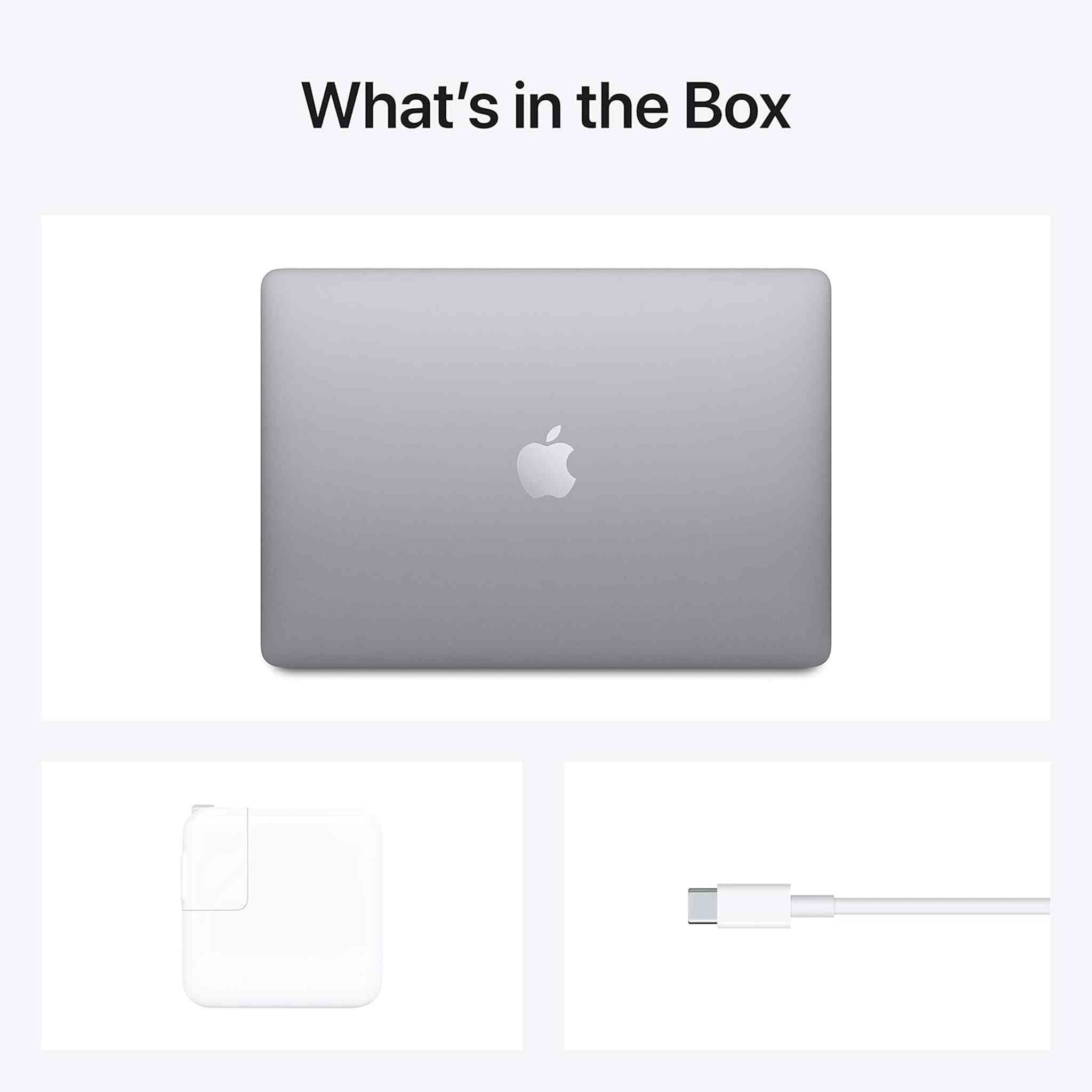 Apple MacBook Air - 13.3" - M1 Chip - 8GB RAM - 256GB SSD - Space Gray Renewed