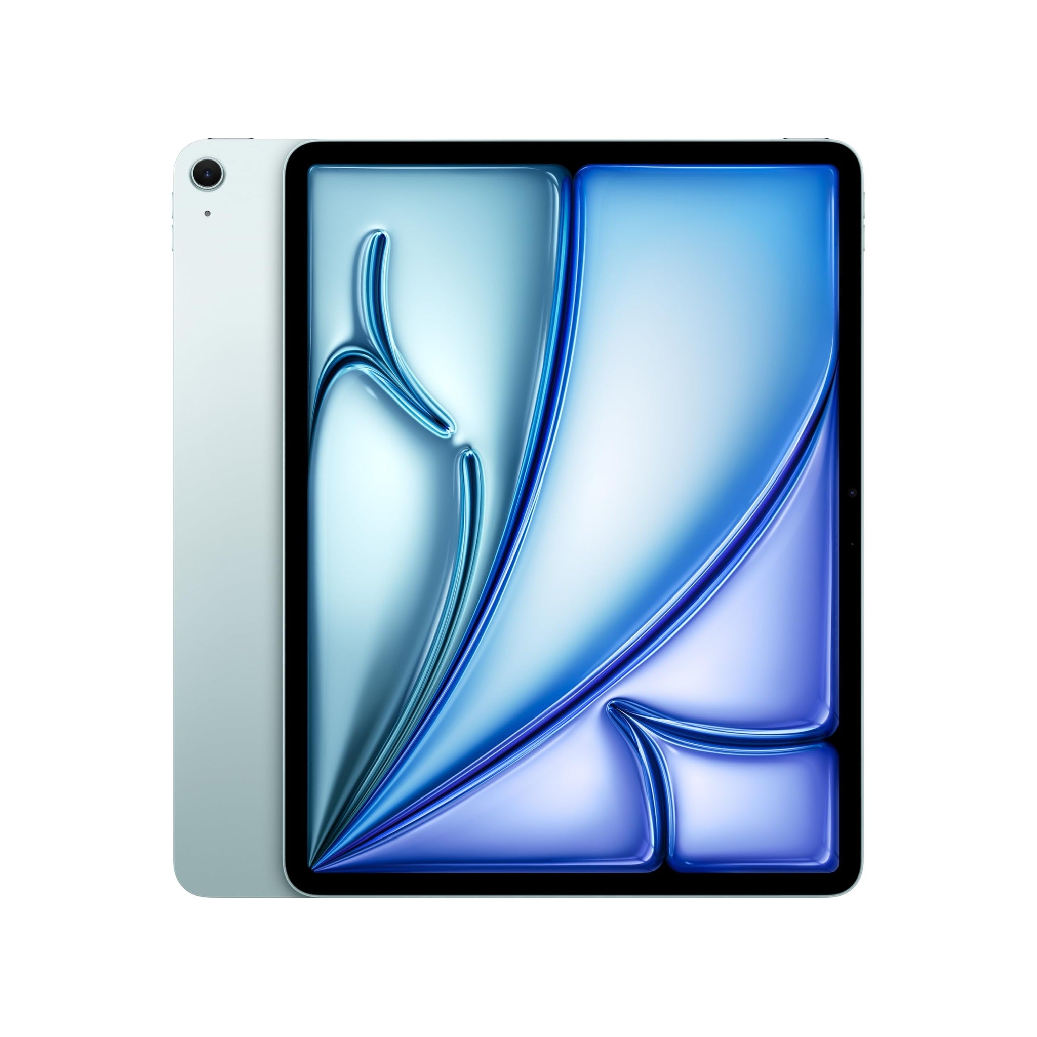 Apple iPad Air 13-inch with M3 chip Built for Apple Intelligence, Liquid Retina Display, 128GB, 12MP Front/Back Camera, Wi-Fi 6E, Touch ID, All-Day Battery Life - Blue - Reconditioned Apple