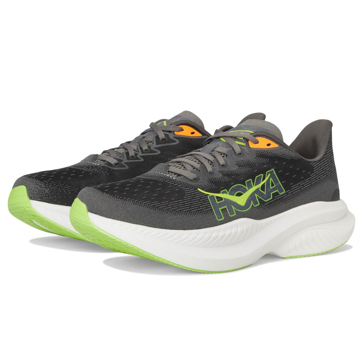 Hoka Men's Mach 6 Gravel/Asphalt Grey 9 Medium
