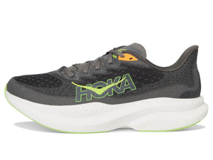 Hoka Men's Mach 6 Sneaker, Gravel/Asphalt Grey, 12